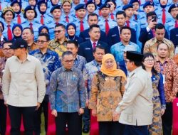 Gubernur Khofifah Dampingi Presiden Prabowo Resmikan SMA Taruna Nusantara Kampus Malang