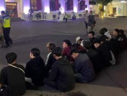 Cegah Bentrok Antar Perguruan Silat, Polisi Amankan 18 Pemuda di Kedungdoro 