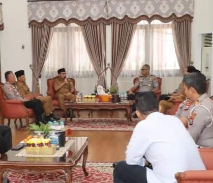 Kapolres Pasuruan Kota Bangun Sinergi dengan Wali Kota