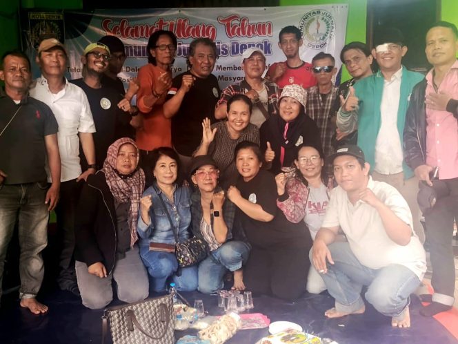 
					Rayakan HUT Ke-2, Komunitas Jurnalis Depok: Perkuat Silahturahmi dan Kolaborasi