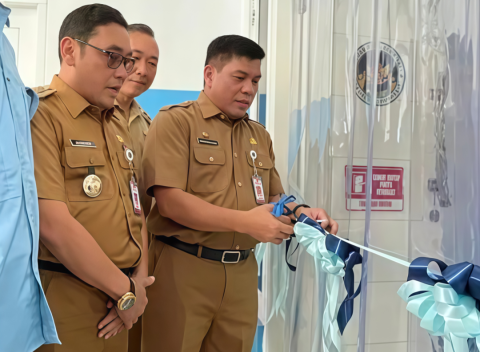 Peresmian SPPG Mampang 3, Kelurahan Mampang, Kecamatan Pancoran Mas.