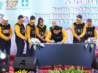 Bupati Subandi Resmikan Double Deck Parkir dan Kamar Operasi Bedah Jantung RSUD Notopuro