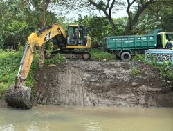 Cegah Banjir, Pemkab Sidoarjo Kebut Normalisasi Sungai di Belakang PG Krembung