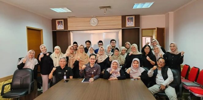 
					Dinsos Kota Depok usai pelaksanaan Forum Rencana Kerja (Renja) Tahun 2027. (dok. Dinsos Depok).