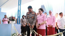 Dukung Program MBG, Kapolres Jember Resmikan SPPG di Mayang