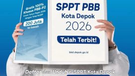 Leaflet digital SPPT PBB Kota Depok. (dok: IG bkdkotadepok).
