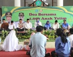 Peringati Harjasda ke-67, Pemkab Sidoarjo Gelar Doa Bersama 1.000 Anak Yatim