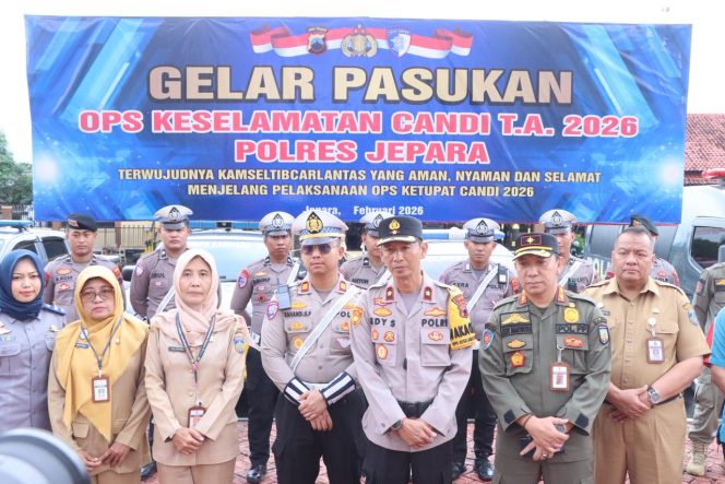 
					Polres Jepara Kerahkan Puluhan Personel di Operasi Keselamatan Candi 2026