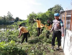 Dukung Gerakan Indonesia ASRI, Polda Jatim Kerahkan Jajaran Polres Bersih-Bersih Serentak