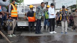 Pemkab Sidoarjo Kebut Perbaikan Jalan Berlubang