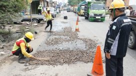 Perbaikan Jalan Digenjot Jelang Lebaran, 41 Ruas di Sidoarjo Ditangani Bertahap