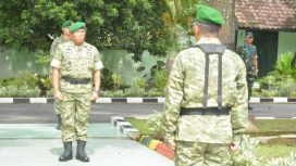 Kasrem 083 Baladhika Jaya Letkol lnf Cahyo Buka perresmian KKRI secaba rindam V Brawijaya