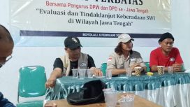 Sah! Andrie Once Terpilih Jadi Ketua DPW SWI Jateng dalam Ratas di Boyolali
