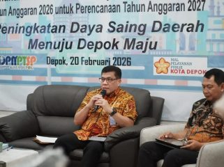Sekda Depok Buka Renja DPMPTSP Tahun Anggaran 2027