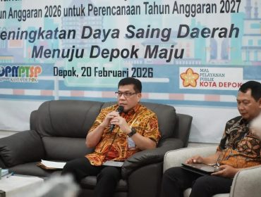 Sekda Depok Buka Renja DPMPTSP Tahun Anggaran 2027