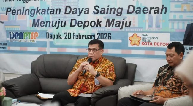 Sekda Depok Buka Renja DPMPTSP Tahun Anggaran 2027