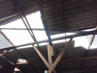 Rumah Warga Sedati Diterjang Puting Beliung, Subandi Turun Tangan: Atap Diperbaiki, Anak Korban Diberi Beasiswa