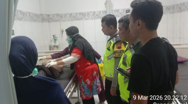 Polsek Kalinyamatan Evakuasi Jasad Anak 10 Tahun yang Tenggelam di Sungai Setanjung.