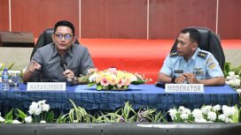 Dr. Ian Montratama menjadi narasumber dalam Rapat Koordinasi Intelijen TNI Angkatan Udara (Rakor Intelau) di Markas Besar TNI Angkatan Udara (Mabesau).