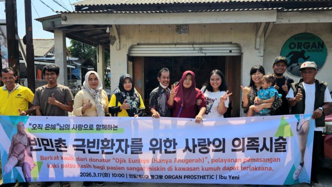 
					Konsisten Menebar Kebaikan, YGP Salurkan Kaki Palsu Untuk Warga Depok