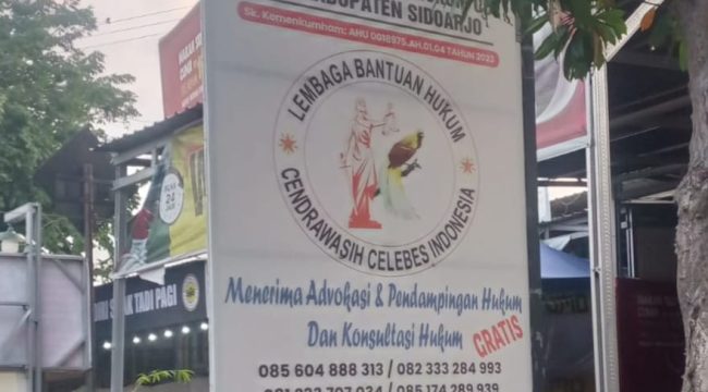 Kepengurusan DPD LBH CCI Sidoarjo Resmi Dibekukan 