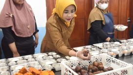 Wabub Mimik Idayana Sidak SPPG Kepuhkemiri, Pastikan Program MBG Berjalan Optimal