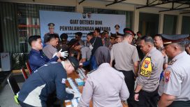 Kapores jember lakukan Giat deteksi dini pemyalagunaan Narkoba