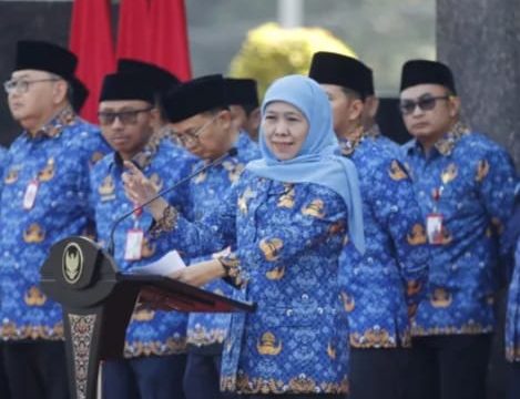 Gubernur Khofifah Siagakan OPD Hadapi Mudik Lebaran 2026, WFA Diterapkan Tanpa Ganggu Layanan Publik