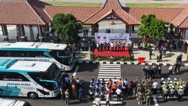 Pemkab Sidoarjo Berangkatkan 1.400 Pemudik Gratis, Siapkan 28 Bus ke 5 Rute Favorit