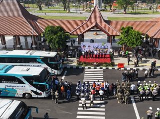 Pemkab Sidoarjo Berangkatkan 1.400 Pemudik Gratis, Siapkan 28 Bus ke 5 Rute Favorit