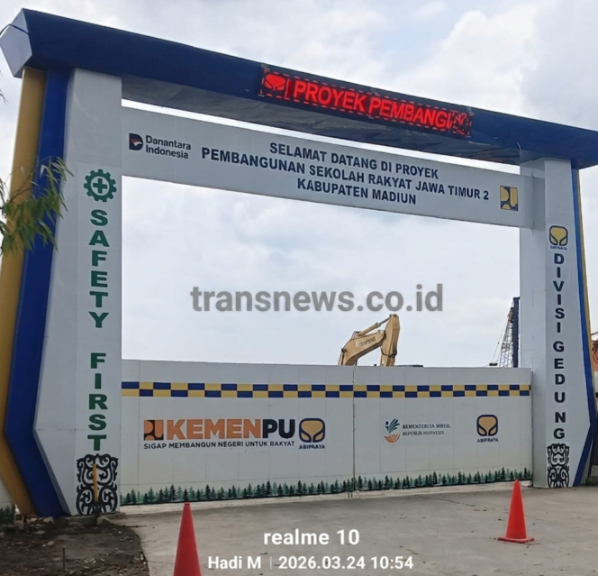 
					Pembangunan Sekolah Rakyat Jatim 2 Madiun Dikebut, Progres Lampaui Target