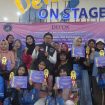 Foto bersama Halalbihalal All Community Indonesia#01 bersama Trie Soegih, di Depok Town Square