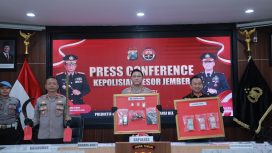 Polrea jember amankan 18 tersangka narkoba sepanjang bulan maret 2026