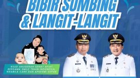 Bakti sosial operasi bibir sumbing dan langit-langit RSUD ASA Depok. (Flyer dok. RSUD ASA Depok).