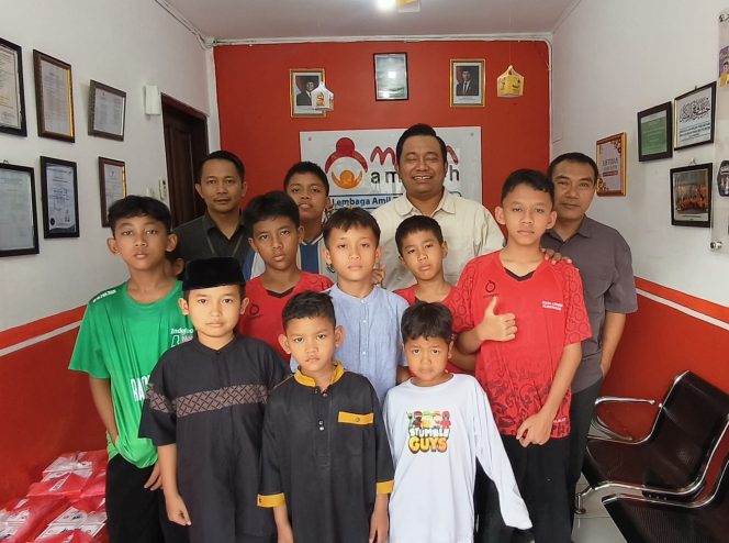 
					Panti Asuhan Yatim & Dhuafa Mizan Amanah Terima Jumat Berkah BRI Gatsu