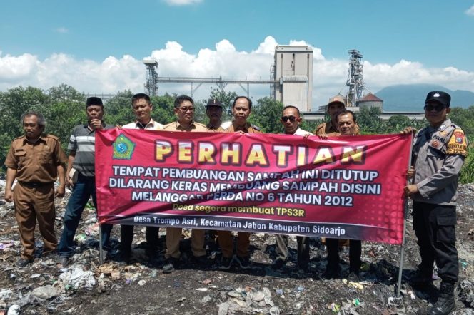
					DLHK Sidoarjo Sidak TPA Liar Trompoasri, Tutup Akses dan Dorong Perbaikan Sistem Sampah