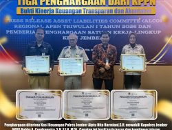 Polres Jember raih tiga penghargaan dari KPPN (Dok. Humas)