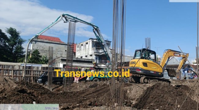 Pembangunan Pasar Kesamben Blitar Capai 20 Persen, Terkendala Pasokan Beton
