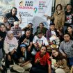Foto bersama di Acara Hari Puisi Nasional 2026 di Kota Depok