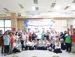 Para peserta donor darah. (Dok. Narasumber)