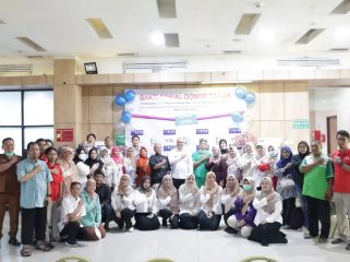 Para peserta donor darah. (Dok. Narasumber)