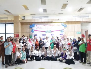 Para peserta donor darah. (Dok. Narasumber)