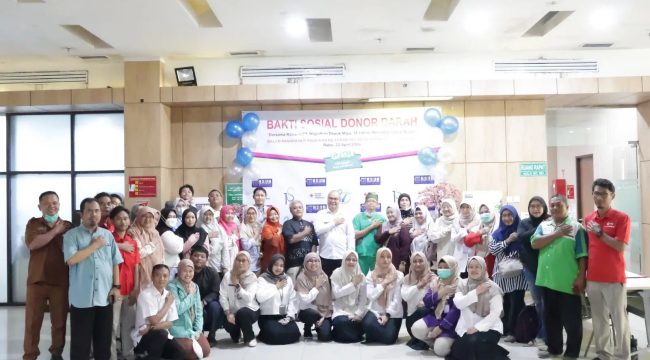 Para peserta donor darah. (Dok. Narasumber)