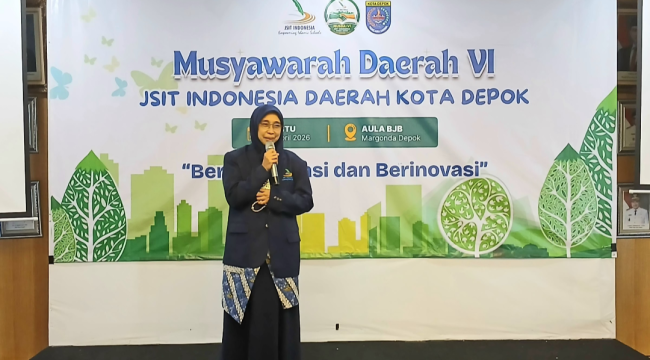 Fenny Nisdawati, M.Pd, Ketua Jaringan Sekolah Islam Terpadu (JSIT) Indonesia Daerah Kota Depok periode 2026-2030