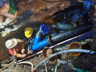 Tirta Kahuripan Lakukan Penanganan Gangguan Air Bersih di Tarikolot