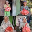 Janda Lansia penerima bantuan YGP di Tapos