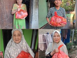 Janda Lansia penerima bantuan YGP di Tapos