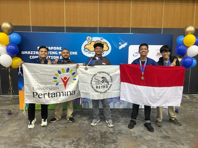 
					Dokumentasi Tim Retro yang hadir dalam kegiatan SAFMC 2026