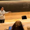 Dok: Dr. Koko saat mempresentasikan karya ilmiahnya dalam konferensi International Sustainable Built Environment 2025 (SBE25) di Trondheim, Norwegia.