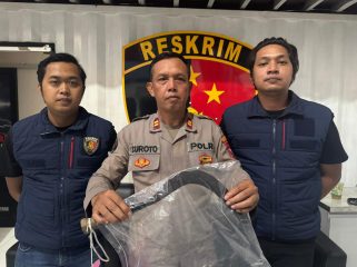 Satreskrim Polres Pelabuhan Tanjung Perak berhasil mengamankan seorang pria berinisial HK (44)